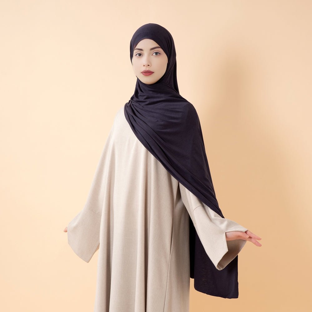 Cloud Soft Wool Blend Jersey Hijab(MH197), view 6