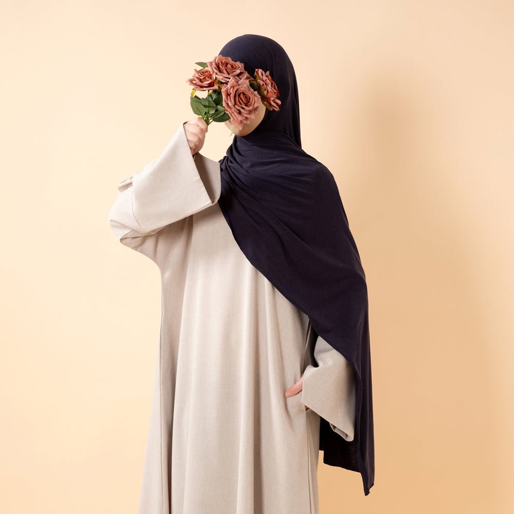 Cloud Soft Wool Blend Jersey Hijab(MH197), view 7
