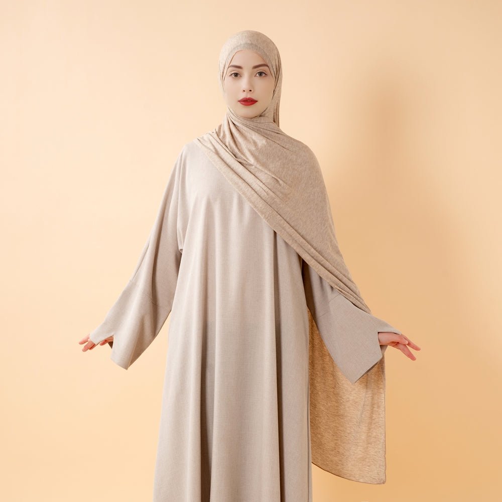 Cloud Soft Wool Blend Jersey Hijab(MH197), view 8