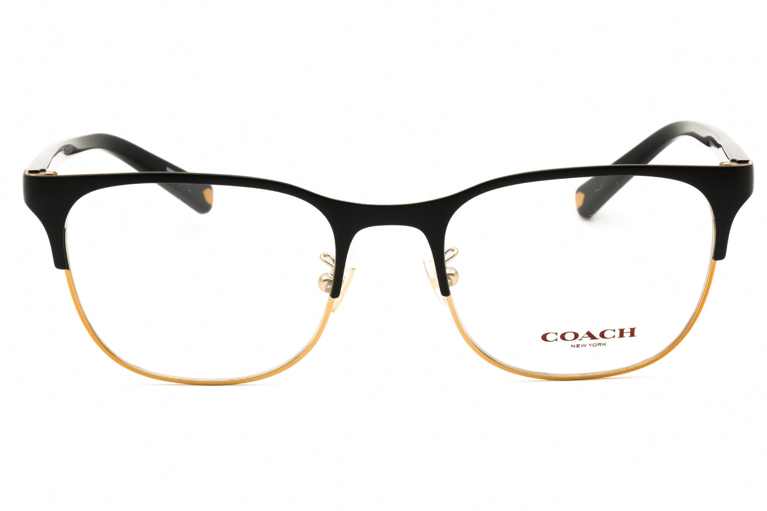 Coach 0HC5131 Metal Oval Frame Eyeglasses — Black, view 2