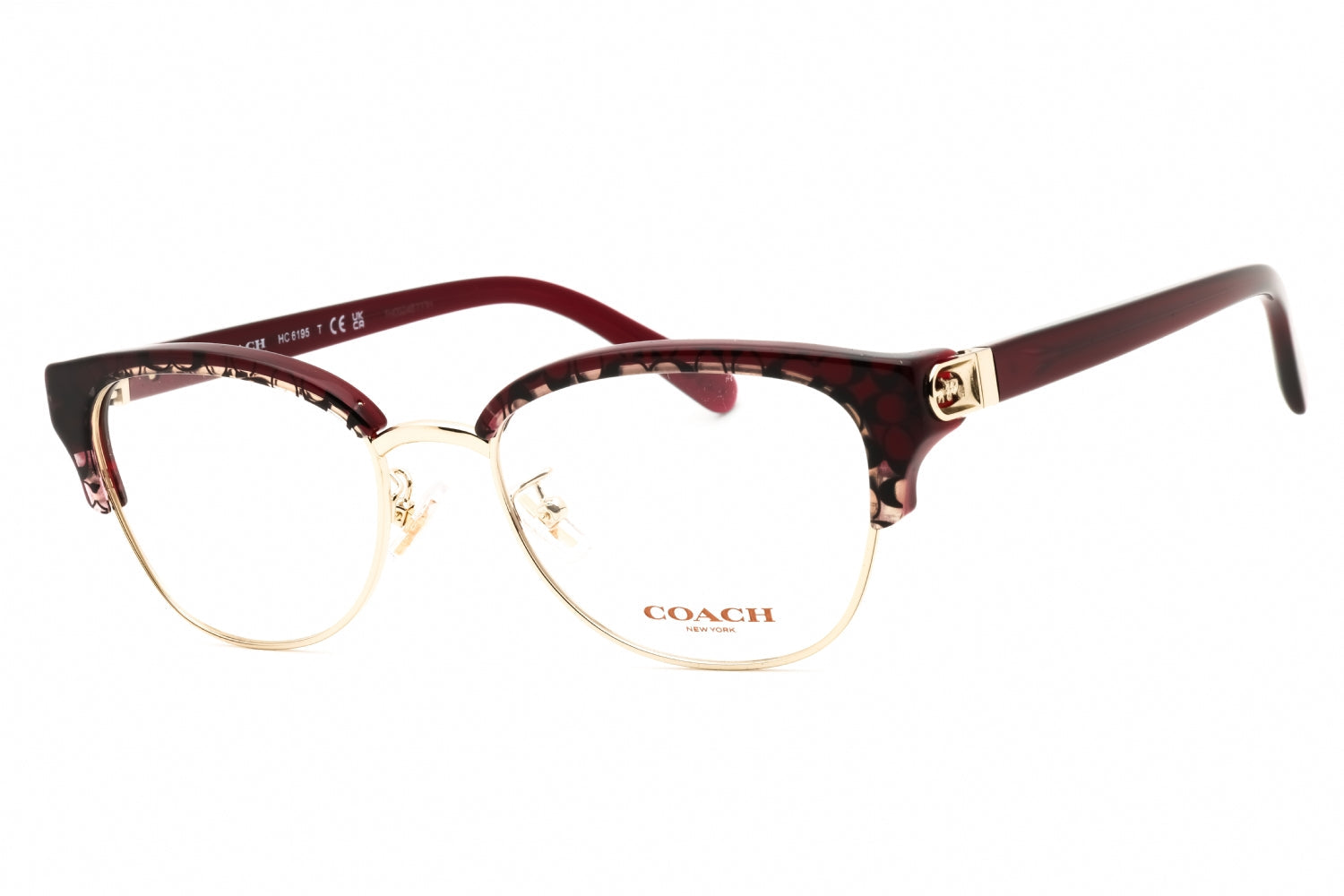 Coach 0HC6195 Cat Eye Eyeglasses — Gold by Coach