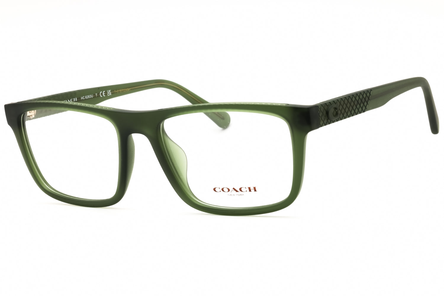 Coach 0HC6263U Rectangular Acetate Eyeglasses — Green by Coach
