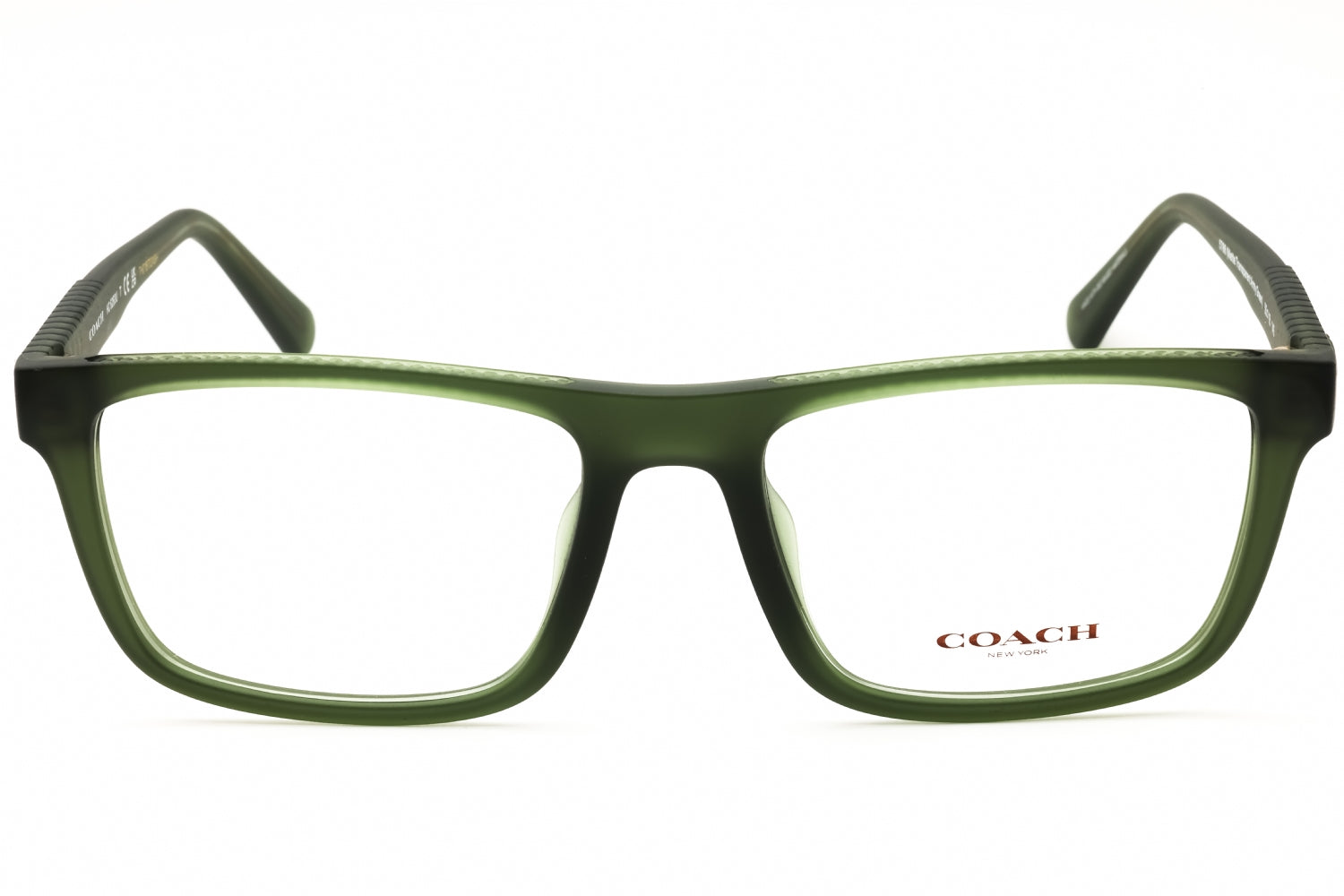 Coach 0HC6263U Rectangular Acetate Eyeglasses — Green, view 2