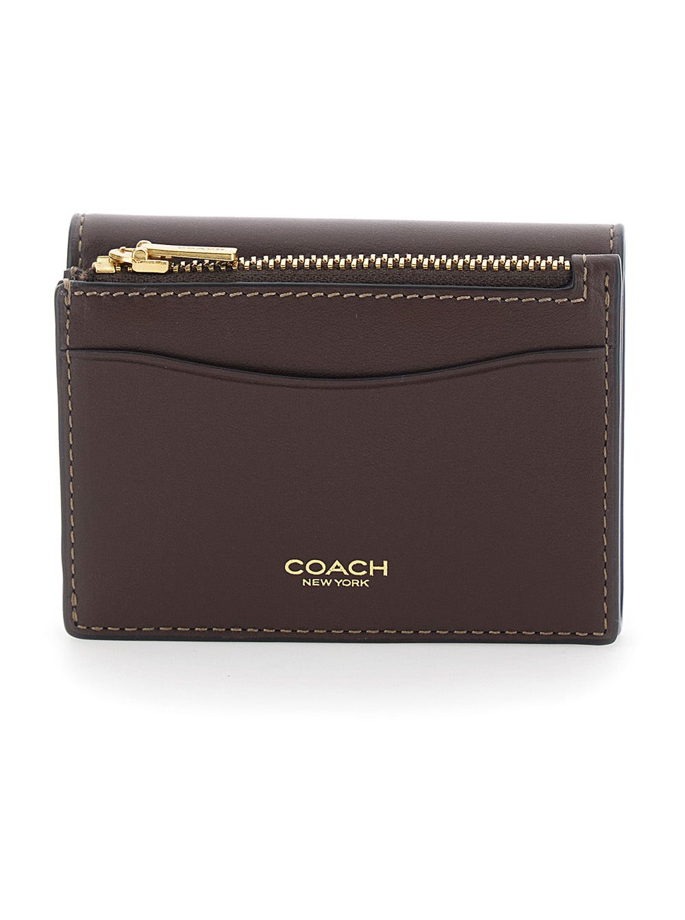 Coach Essential Card Case — Brown, view 2