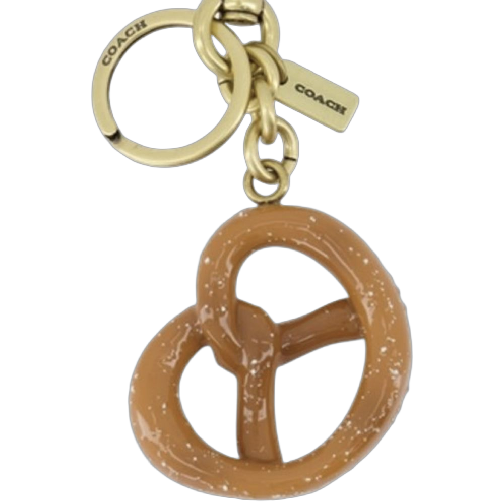 Coach Pretzel-Shaped Acetate Charm Key Case — Multicolor by Coach