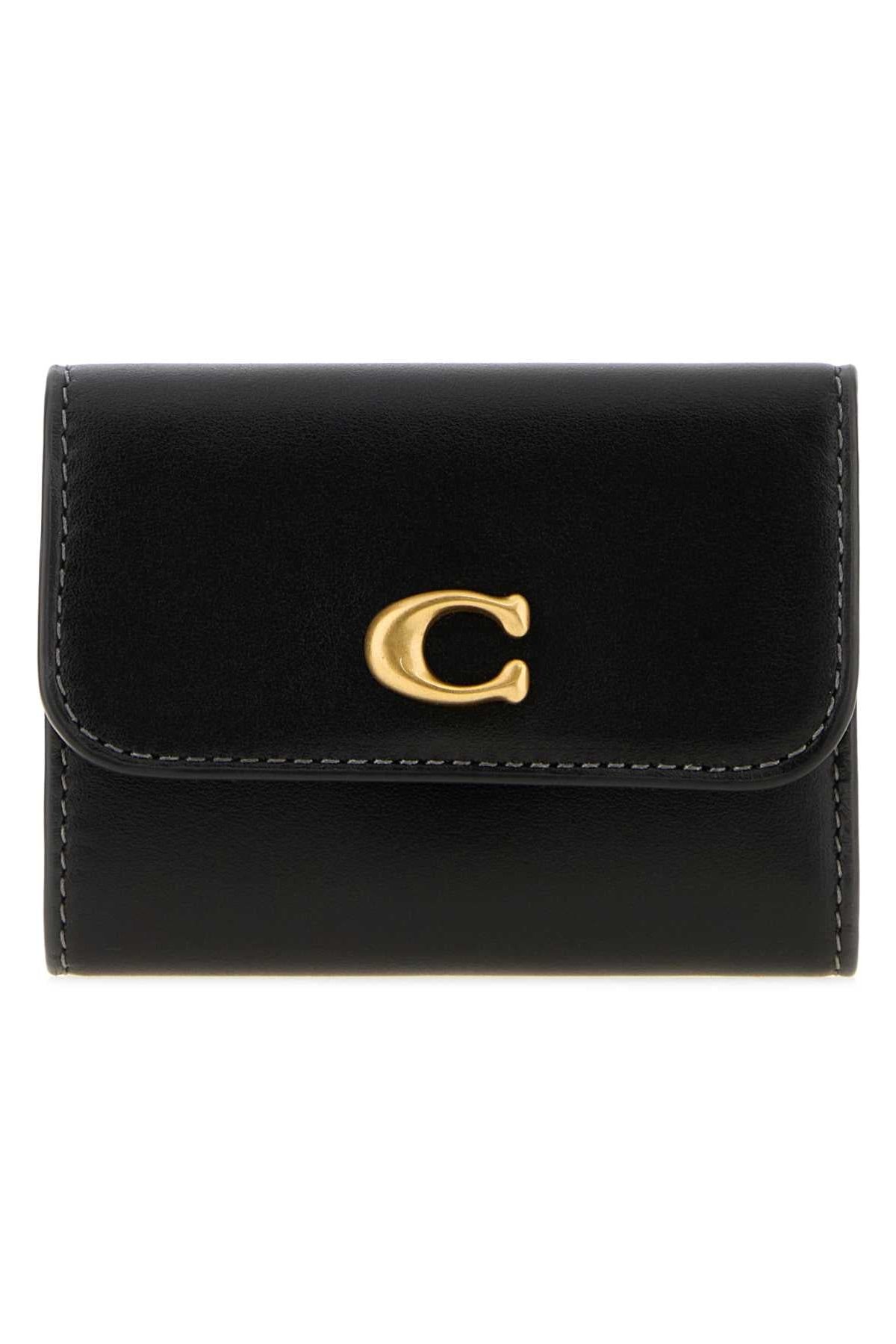Coach New York Essential Card Holder Wallet — Black by Coach New York