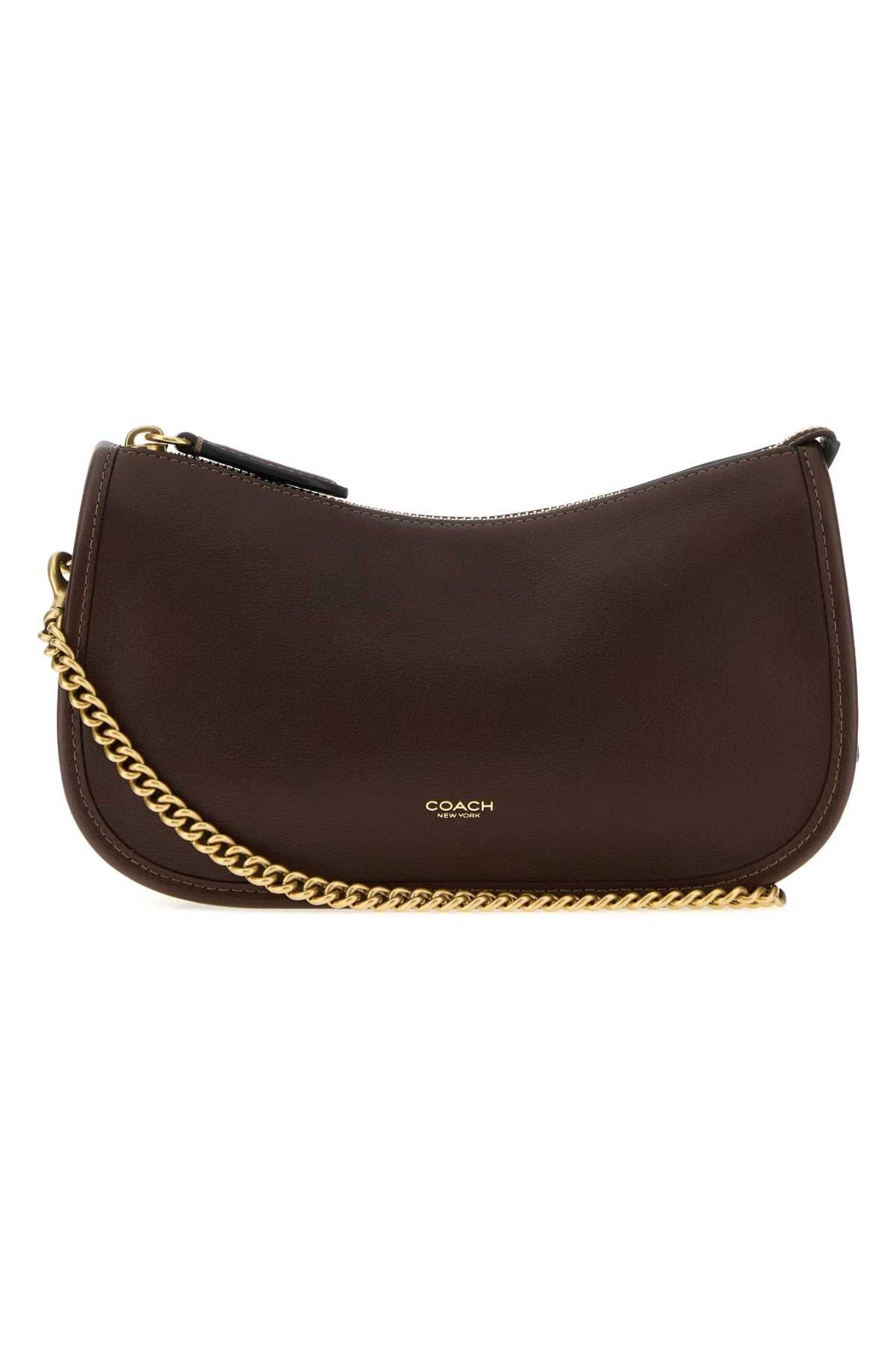 Coach New York Grain Shoulder Bag — Brown by Coach New York