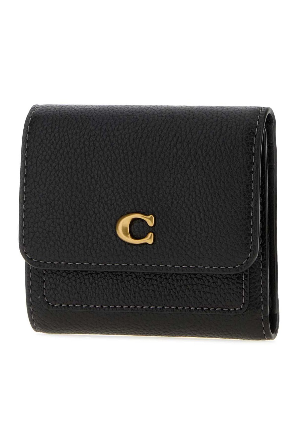 Coach New York Pebble Wallet — Black, view 2
