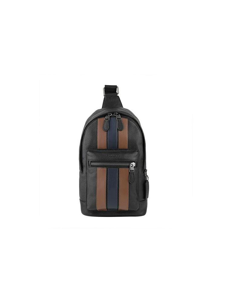 Coach West Pack Shoulder Bag — Black, view 4