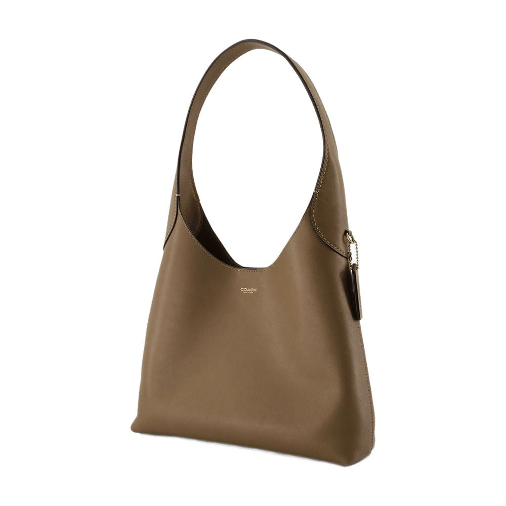Coach Brooklyn Shoulder Bag — Brown, view 2