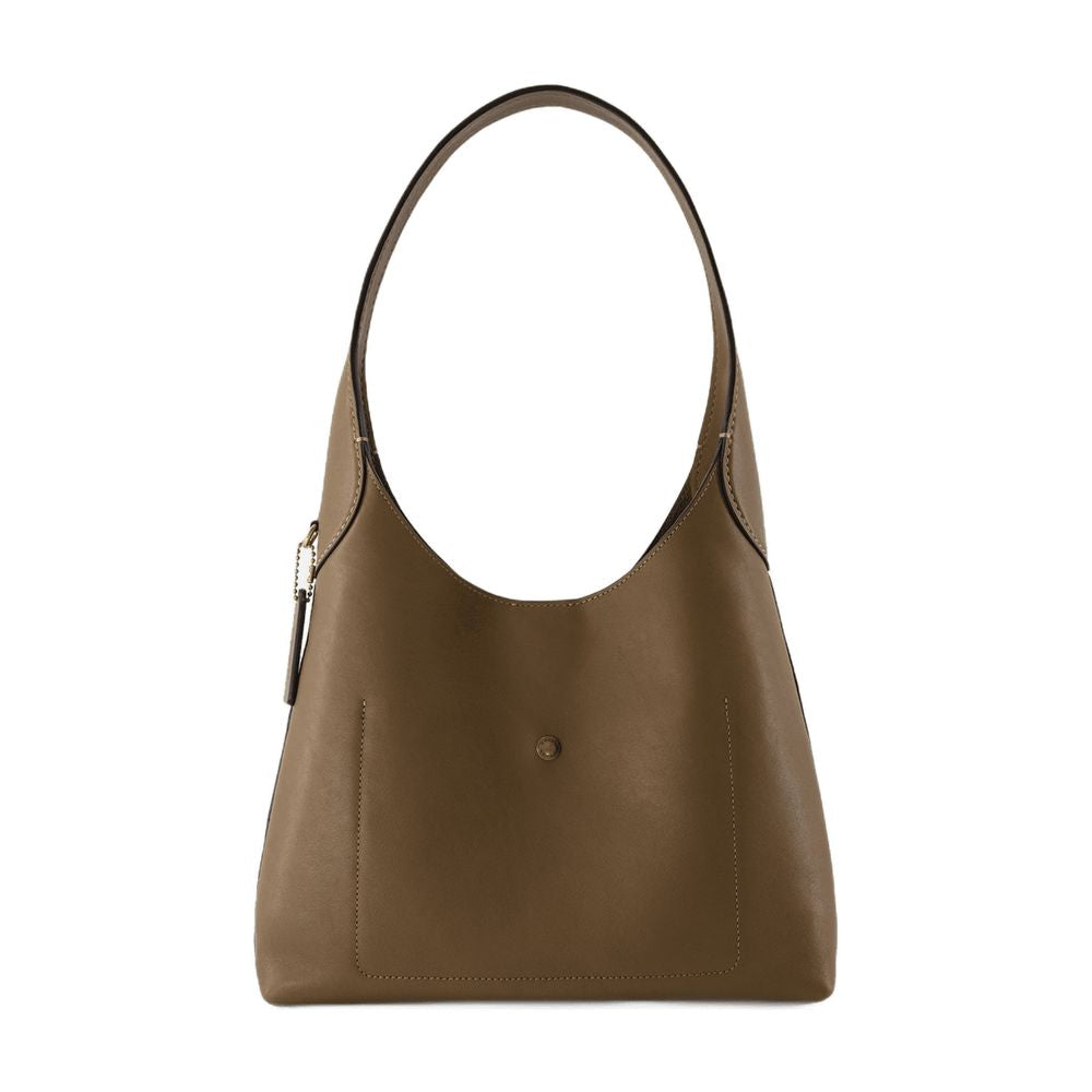 Coach Brooklyn Shoulder Bag — Brown, view 3