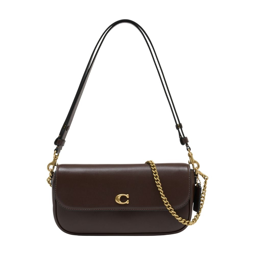 Coach Leather Calfskin Shoulder Bag — Brown by Coach
