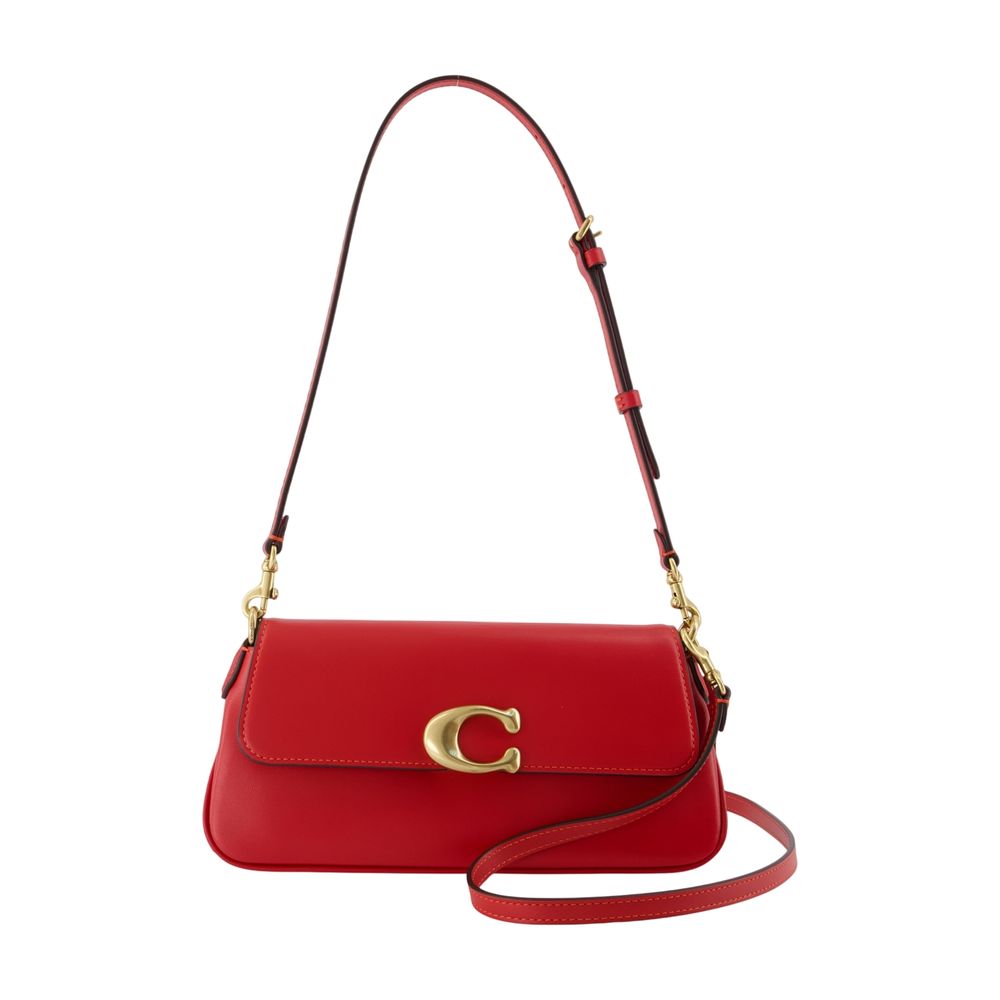Coach Jet Refined Shoulder Bag — Red by Coach