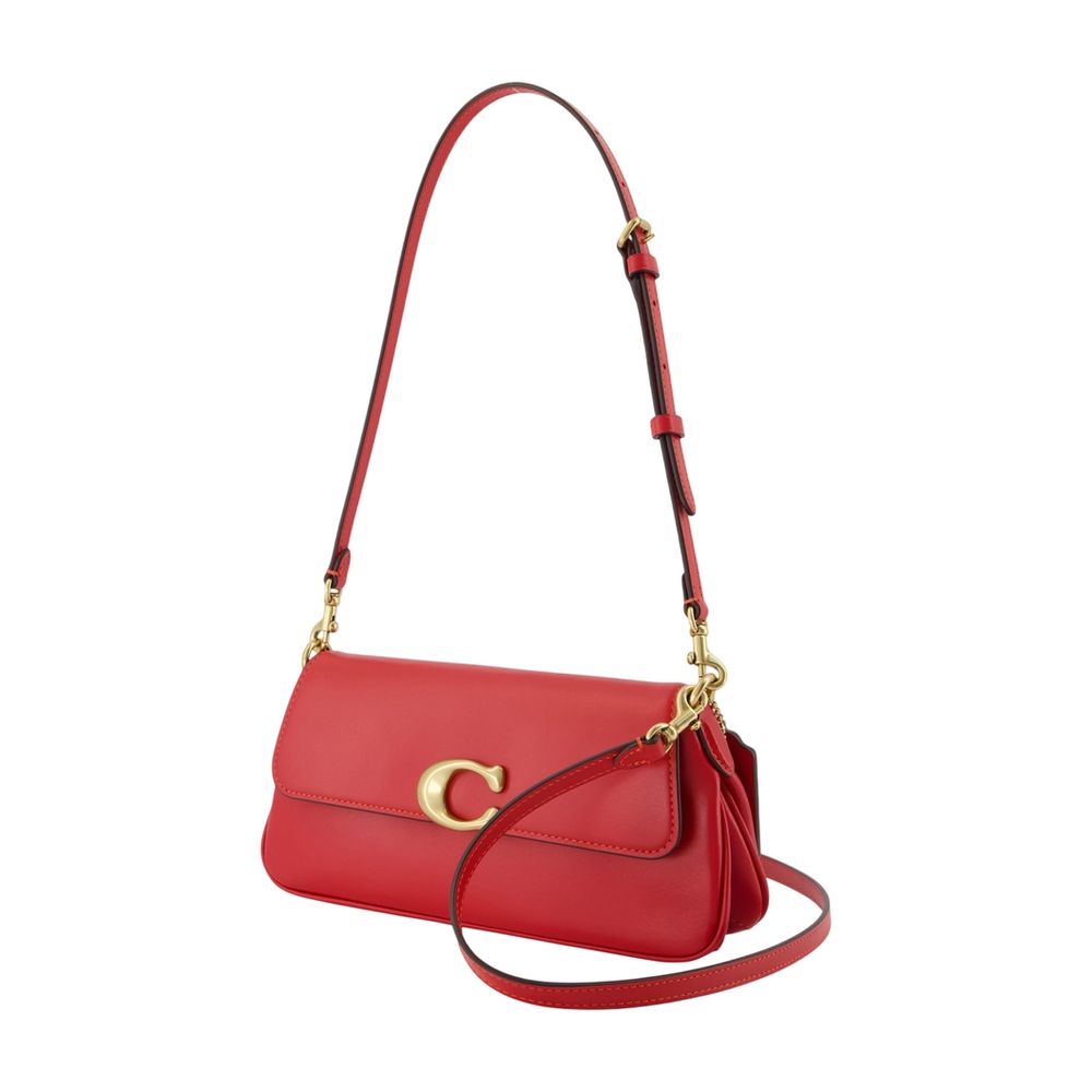 Coach Jet Refined Shoulder Bag — Red, view 2