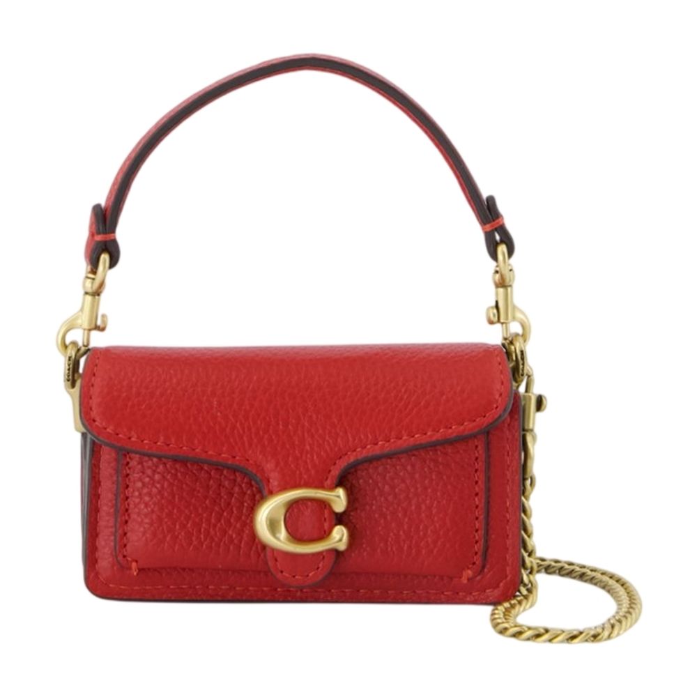 Coach Tabby Leather Bag — Red by Coach
