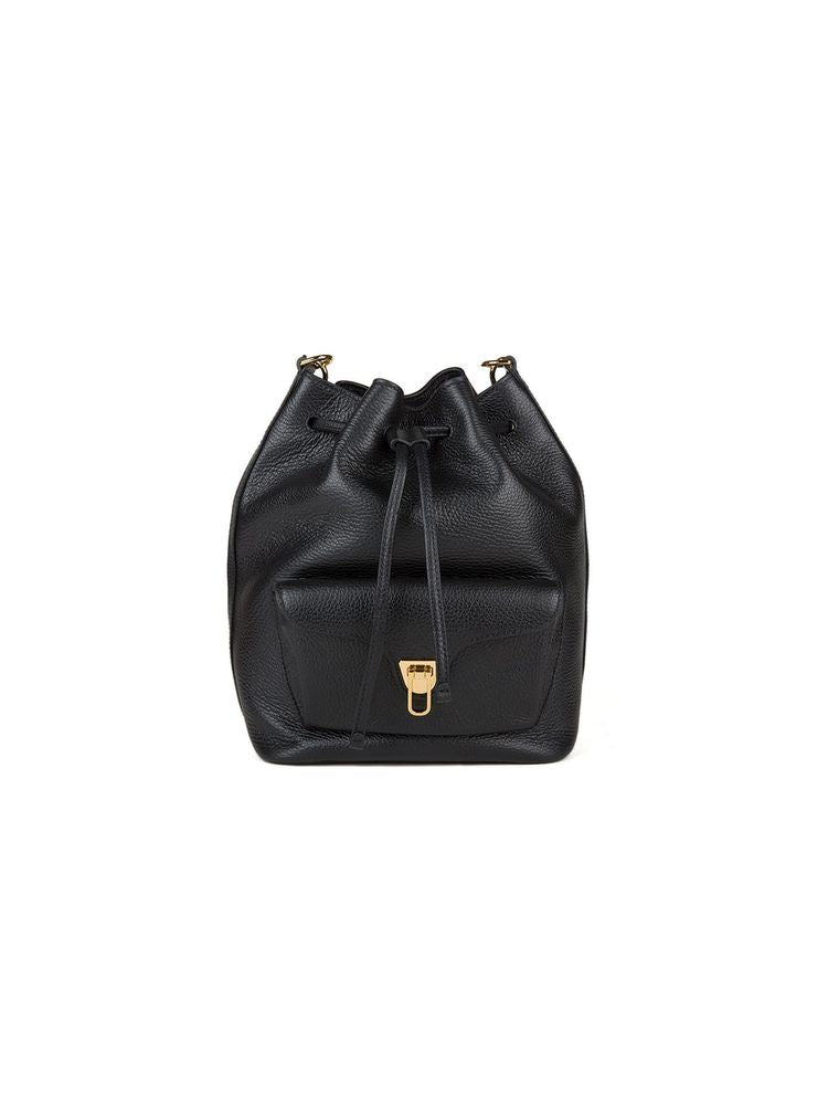 Coccinelle Bucket Bag — Black, view 5