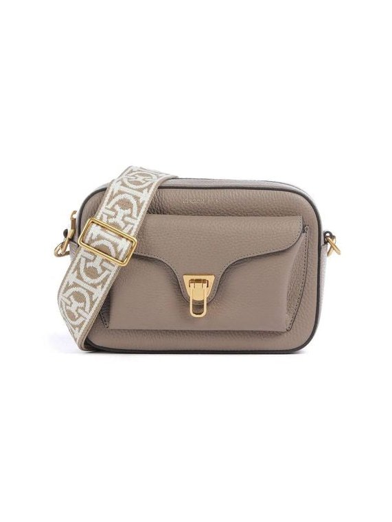 Coccinelle Crossbody Bag — Beige, view 3