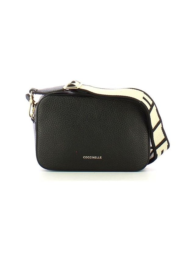 Coccinelle Tebe Crossbody Bag — Black by Coccinelle