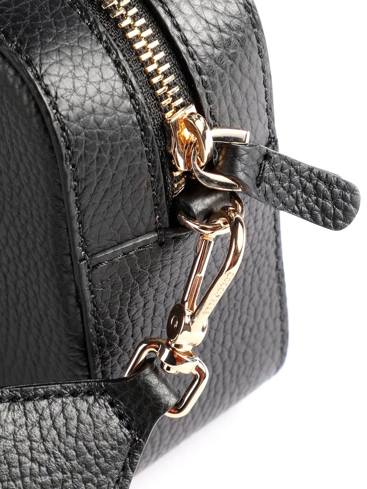 Coccinelle Tebe Crossbody Bag — Black, view 4