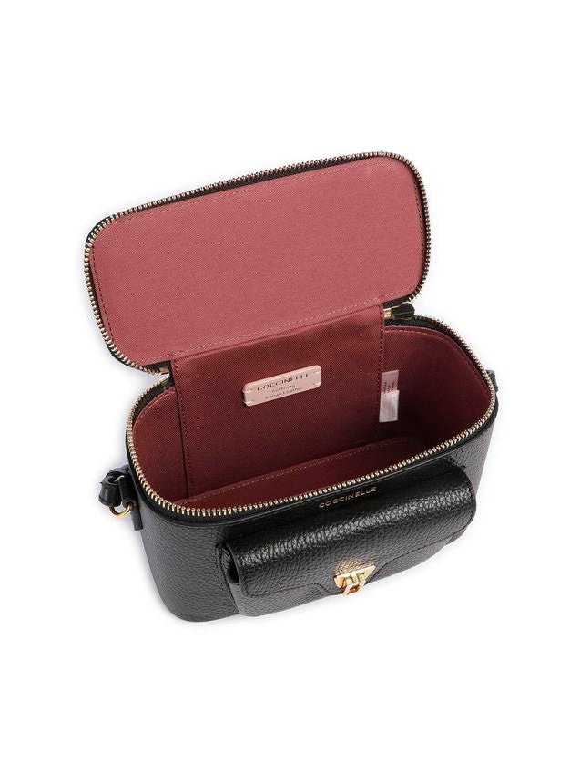 Coccinelle Beat Generatio Crossbody Bag — Black, view 3
