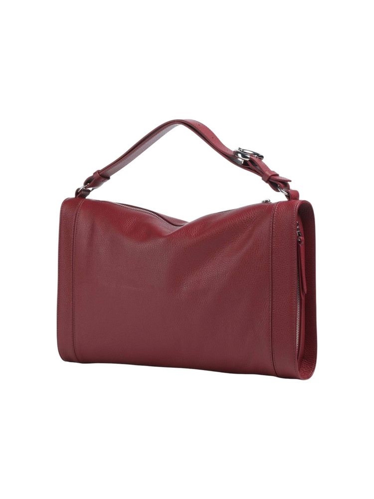 Coccinelle Elinor Leather Shoulder Bag — Red, view 2