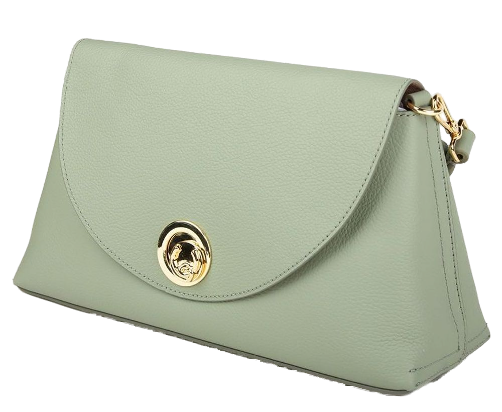 Coccinelle Nikla Leather Shoulder Bag — Green, view 2
