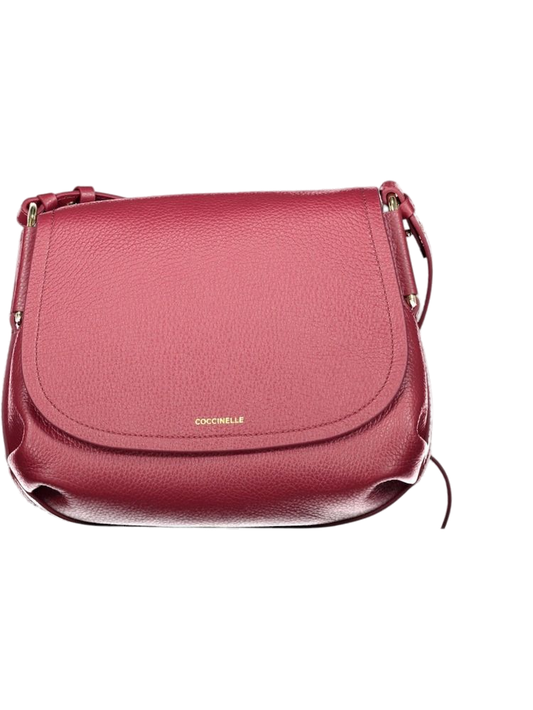 Coccinelle Rebekka Leather Crossbody Bag — Red by Coccinelle