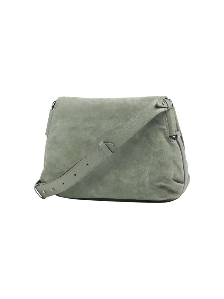 Coccinelle Rebekka Leather Shoulder Bag — Green, view 2