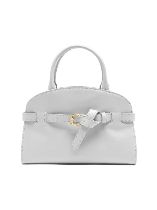 Coccinelle Sabine Leather Top Handle Bag — White, view 2