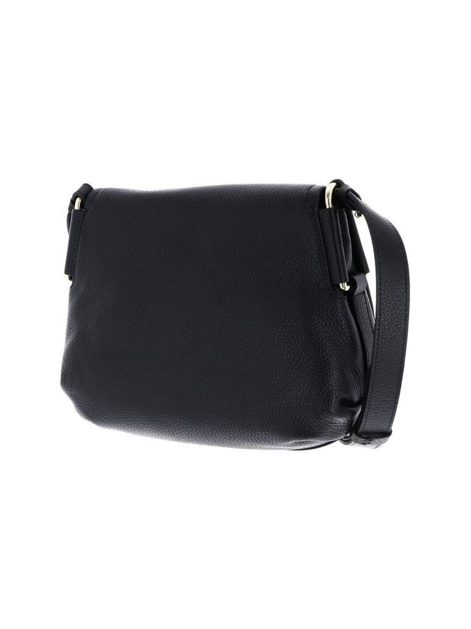 Coccinelle Leather Shoulder Bag — Black, view 4