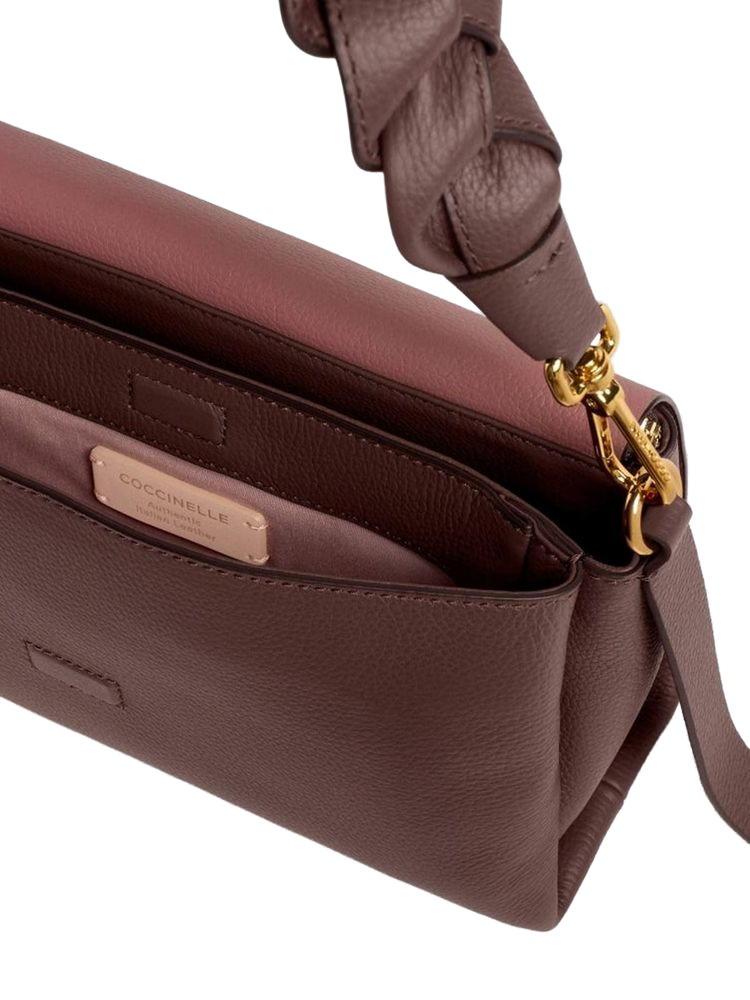 Coccinelle Shoulder Bag — Brown, view 2