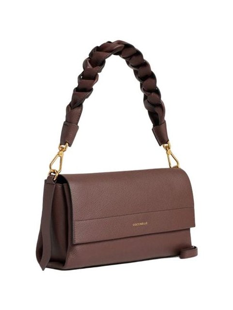 Coccinelle Shoulder Bag — Brown, view 3