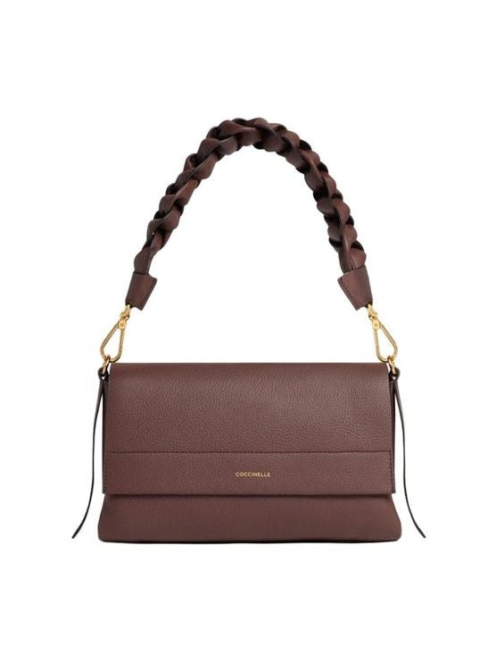 Coccinelle Shoulder Bag — Brown, view 4