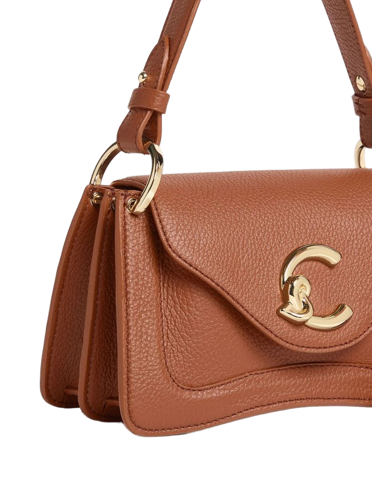 Coccinelle Shoulder Bag — Brown, view 4