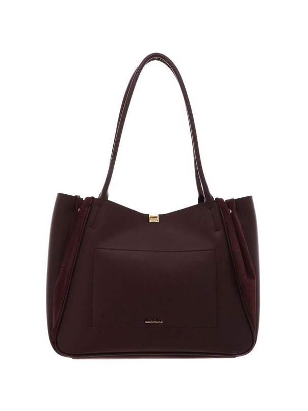 Coccinelle Pansy Shoulder Bag — Brown, view 3
