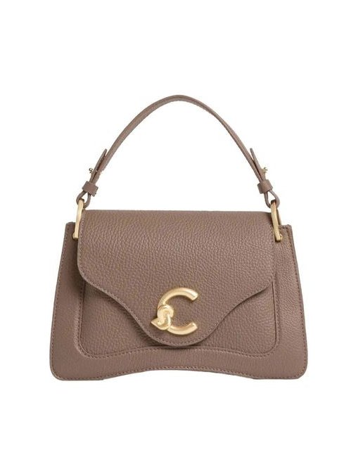 Coccinelle C-Me Shoulder Bag — Taupe by Coccinelle