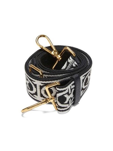 Coccinelle Nastro Shoulder Strap — Black by Coccinelle