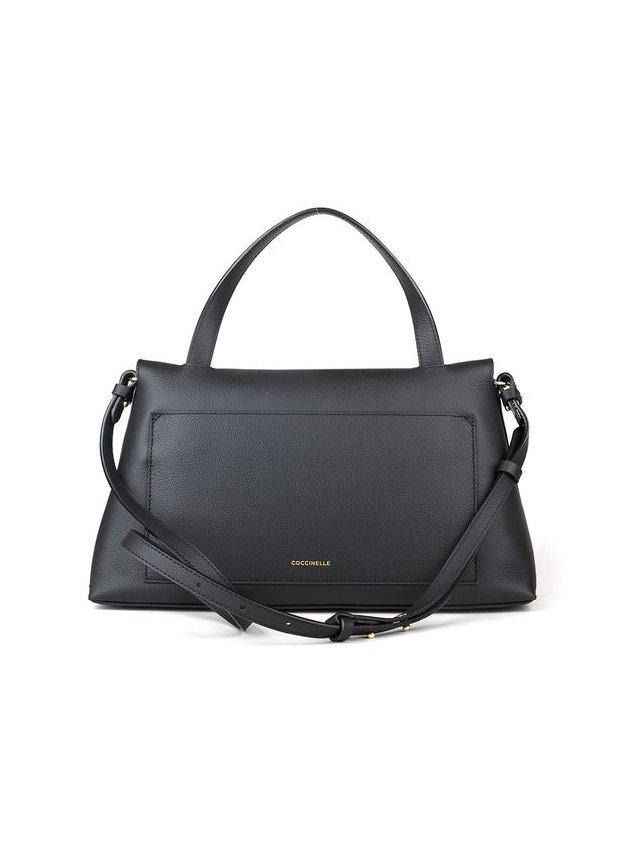 Coccinelle Nikla Top Handle Bag — Black, view 2
