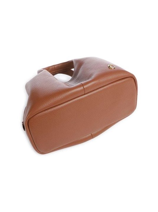 Coccinelle Nell Top Handle Bag — Cognac, view 4