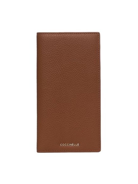 Coccinelle Grained Leather Wallet — Brown by Coccinelle