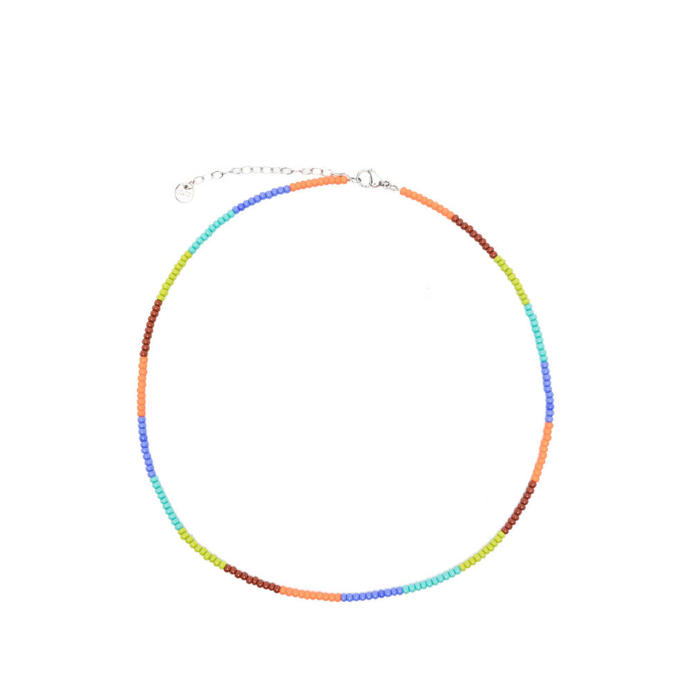 Collanine Colorate Blfal Necklace — Multicolor by Collanine Colorate