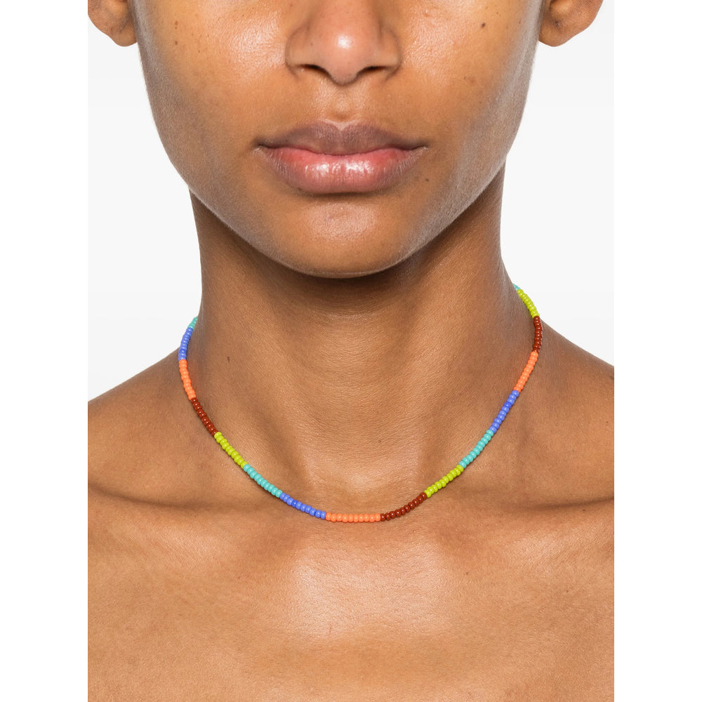 Collanine Colorate Blfal Necklace — Multicolor, view 2