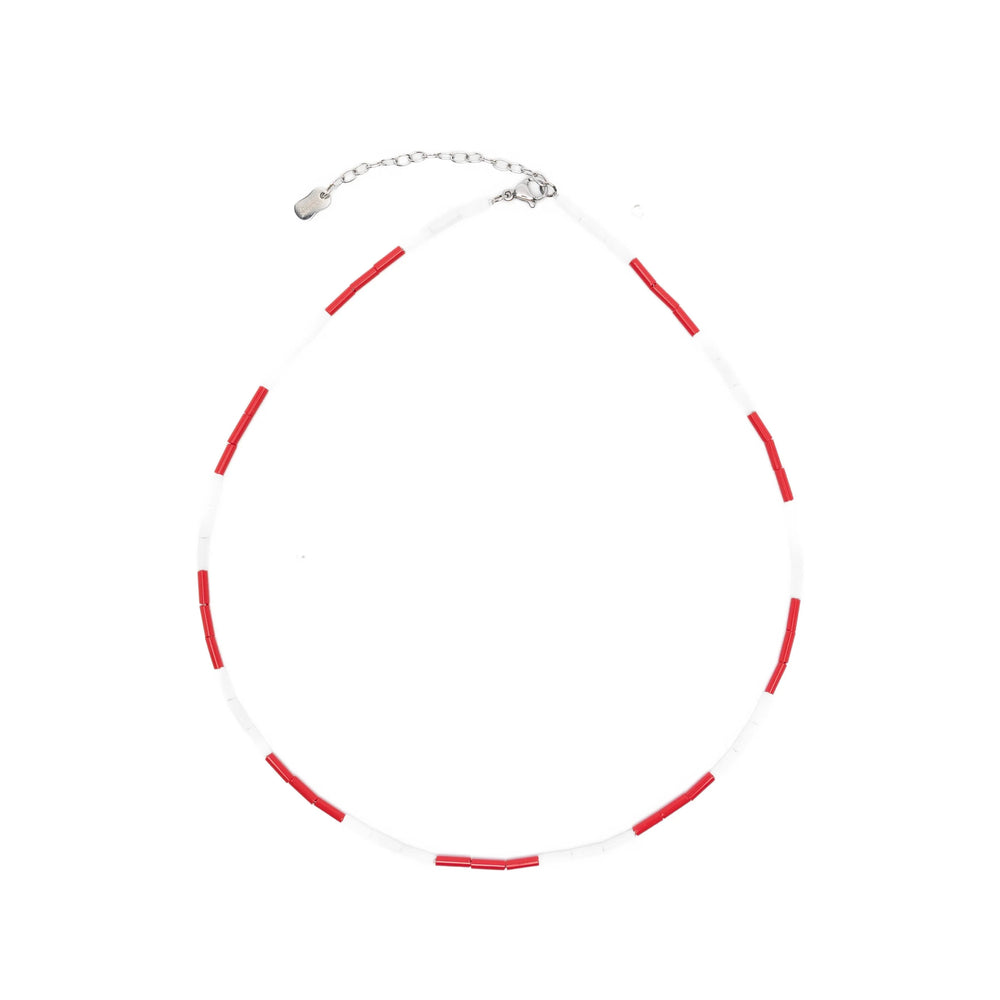 Collanine Colorate Rossa Necklace — Multicolor by Collanine Colorate