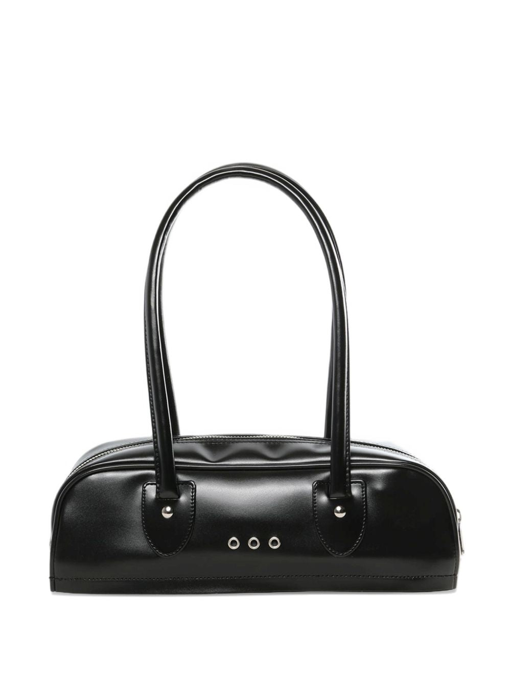 Comme Comme Toolbox-Style Top Handle Handbag — Black by Comme Comme