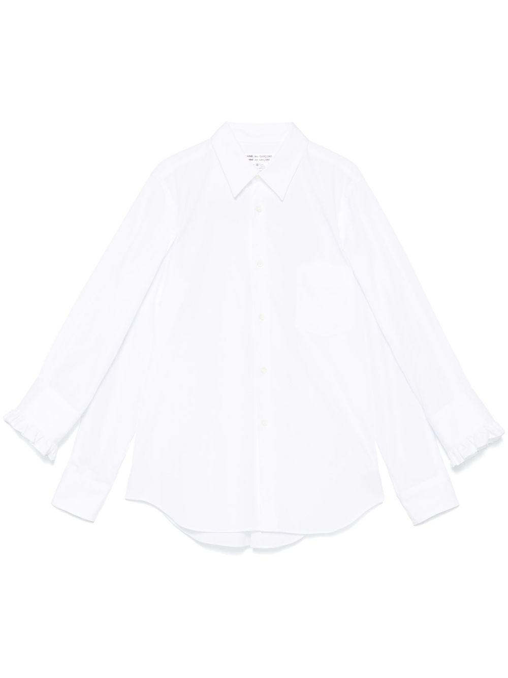 Comme Comme Cotton Shirt — White by Comme Comme