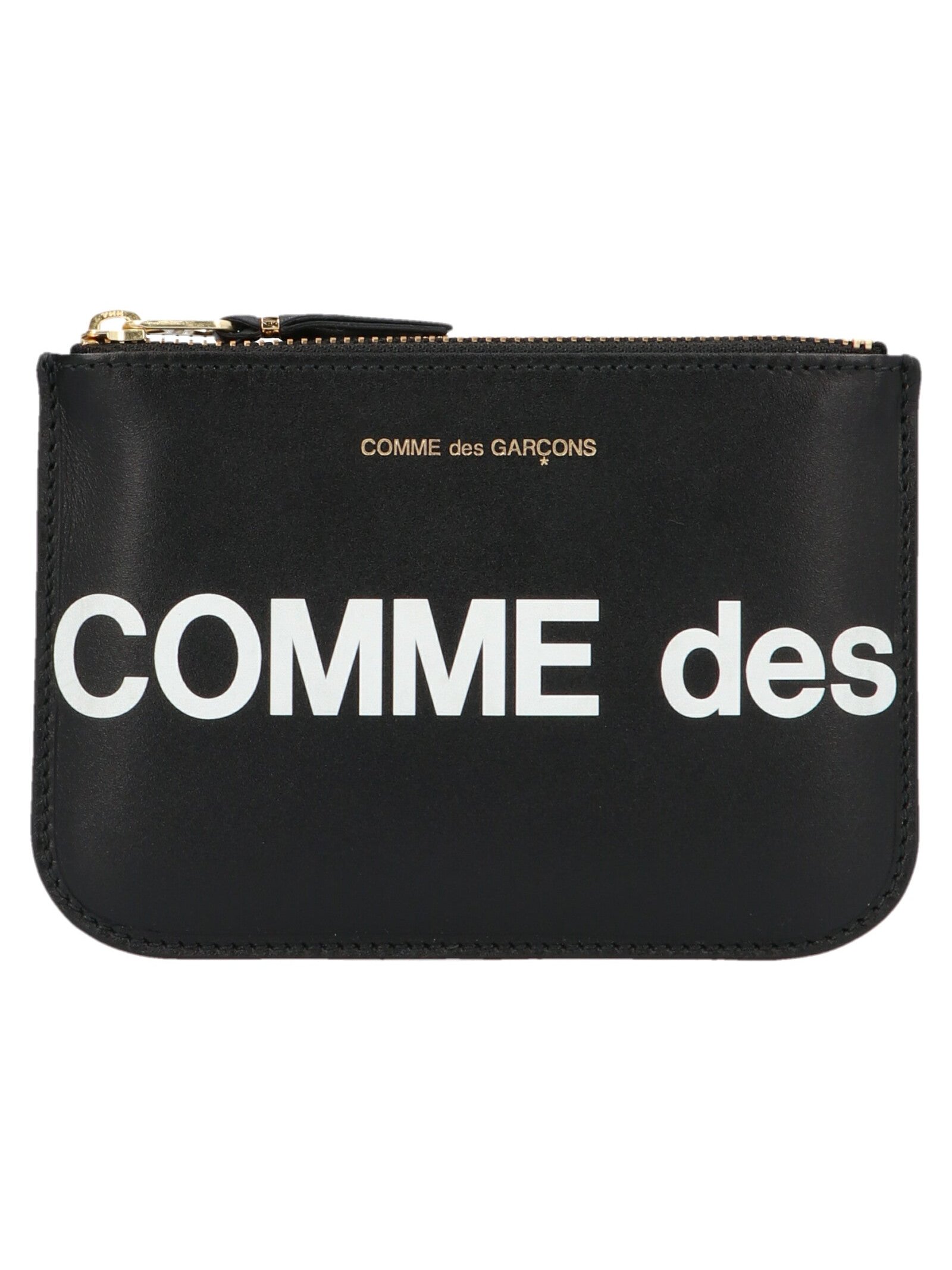 Comme des Garçons Bicolor Calfskin Card Case — Multicolor by Comme Des Garcons