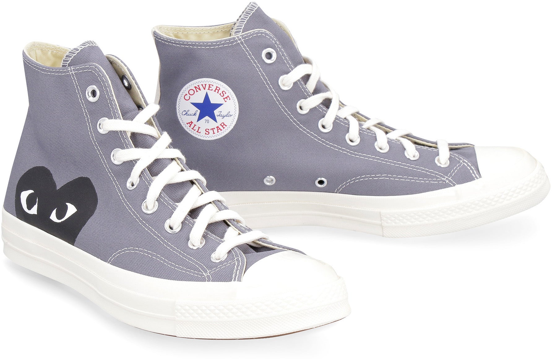Comme Des GarçOns Play Chuck 70 High-Top Sneaker — Gray, view 3