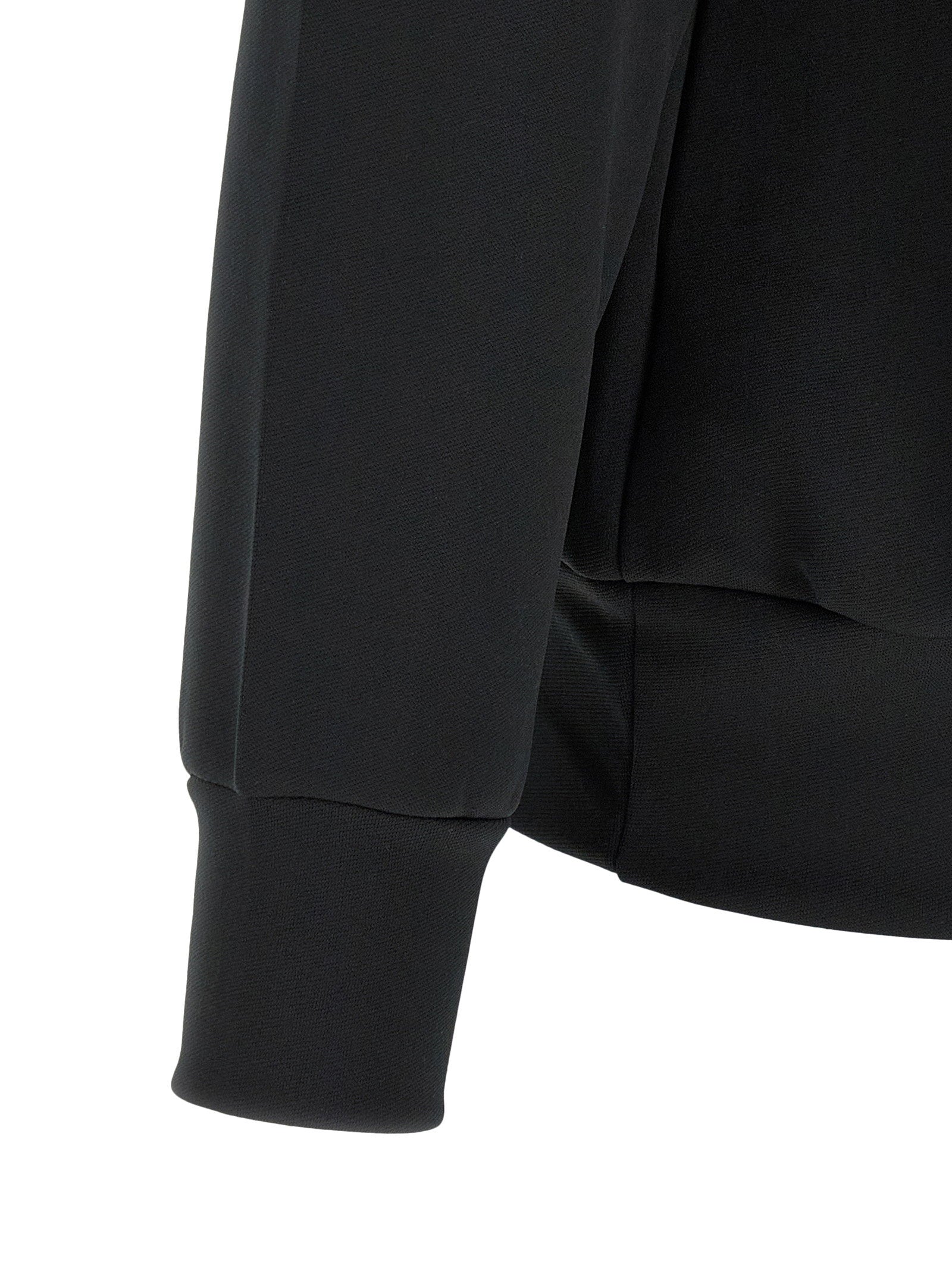 Comme Des Garçons Play Heart-Embroidered Hoodie — Black, view 4