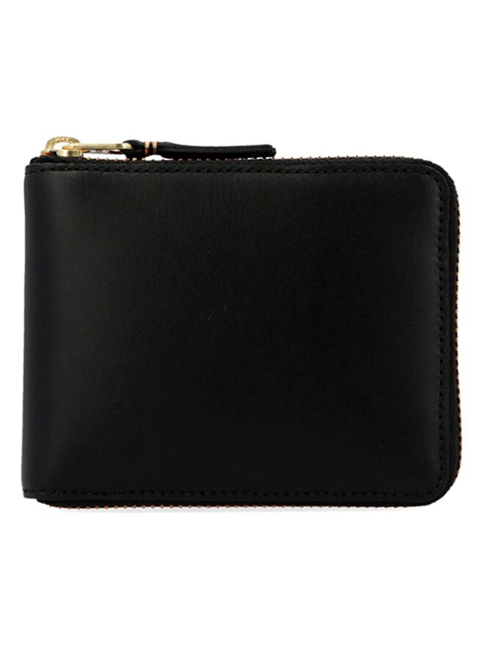Comme des Garçons Calfskin Wallet — Black by Comme Des Garcons