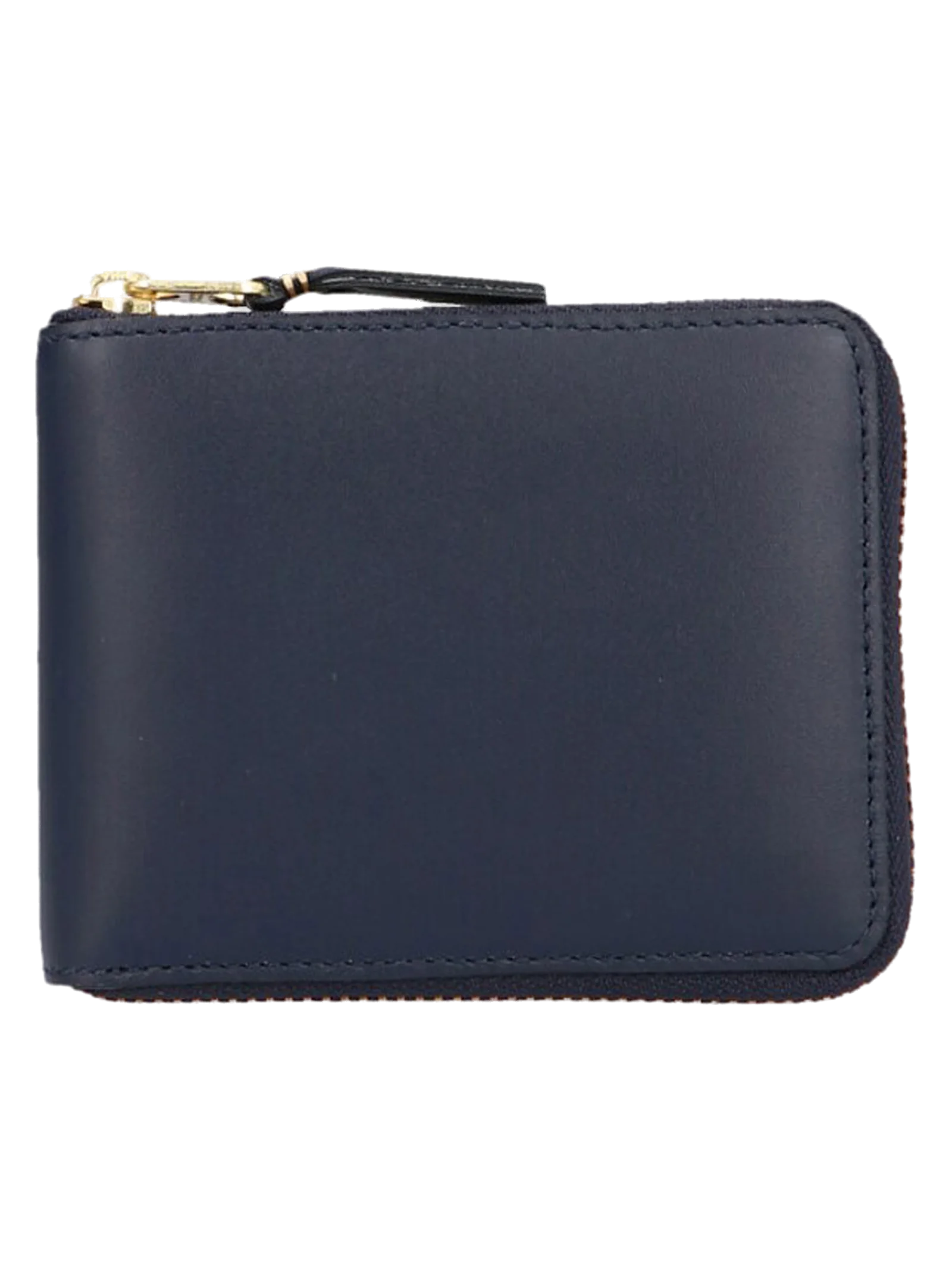 Comme des Garçons Calfskin Wallet — Blue by Comme Des Garcons